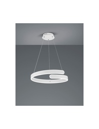 [S-TRIOR37071131] Lampada a Sospensione Design Spirale LED Dimmer 4000k Bianco
