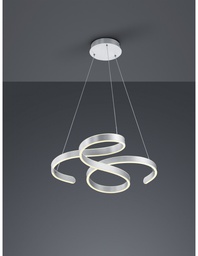 [S-TRIO371310105] Sospensione LED Alluminio Dimmerabile Francis Vortici 52W