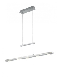 [S-TRIO379190707] Lampada a Sospensione Moderna Led Nichel Trio Lighting