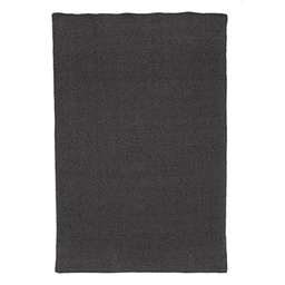 [S-B0607726] Tappeto da esterno grigio in fibra sintetica lavorato a mano 200x300