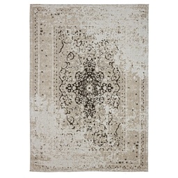 [S-B0608237] Tappeto grigio in fibre naturali stile fusion 160x230