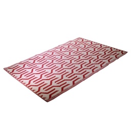 [S-V1409200000] Tappeto Fantasia Rosso 60x180x0.6 cm