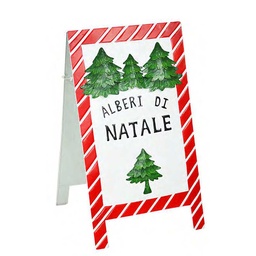 [S-V9146600000] Targa Alberi di Natale NBD-9006 - 58 x 35 x 97 cm