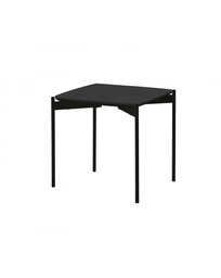 [S-OM/362/GR] Tavolino elegante in ceramica e metallo, 45 x 45 x 45