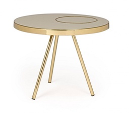 [S-B0746776] Tavolino Kesar Ivory D51 - Elegante e Funzionale