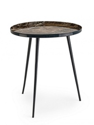 [S-B0746721] Tavolino Vallika D46.5 in Acciaio Smaltato