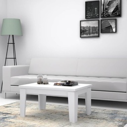 [95205] Tavolino da salotto Coffee 90x60x45 H bianco