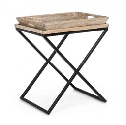 [S-B0746375] Tavolino in Legno Tray