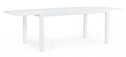 [S-B0662612] Tavolo All.Hilde Estensibile Bianco 160-240x90 cm