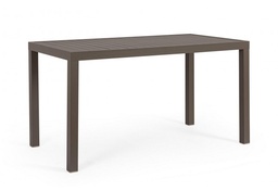 [S-B0663442] Tavolo da Esterno Hilde 130x68 Coffee Yk14