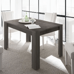[S-FZ98880] Tavolo Sabry titanio 137x90