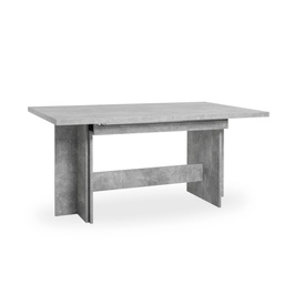 [86233] Tavolo allungabile Ancona cemento