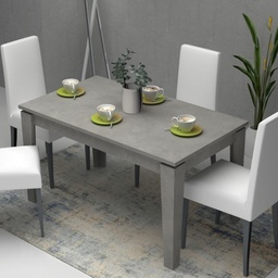 [94283] Tavolo allungabile Cemento MEGARON 120/160X80 cm
