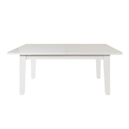 [S-FZ94809] Tavolo allungabile Ligure 180 laccato bianco opaco
