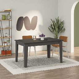 [S-FZ97901] Tavolo allungabile Tolmen antracite 140x80 cm
