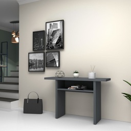 [S-FZ95377] Tavolo consolle ripiegabile Cemento IKEBANA 120x40x h76 cm