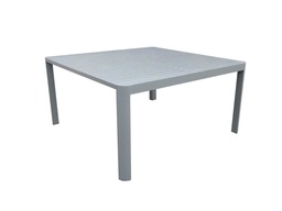 [S-V6457860000] Tavolo alluminio Claveland bianco opaco allungabile 97/149x149xh75