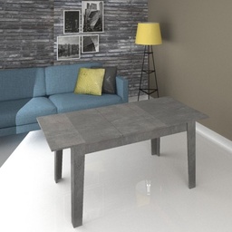 [93451] Tavolo in legno Allungabile Cemento 140/180x80 cm TOLMEN