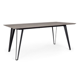[S-B0732971] Tavolo in legno stile naturale 180x90
