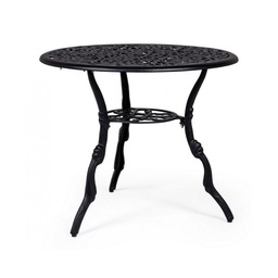 [S-B0806073] Tavolo da esterno in alluminio antracite Victoria 80x67 cm