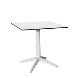 [94822] Tavolo pieghevole Compact Cafè bianco 80x80