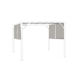 [S-B0795471] Telo Gazebo 3x3 in Poliestere Tortora