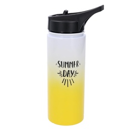 [S-V1501470000] Termos tondo giallo in acciaio 0,5L cm5,5x11h23