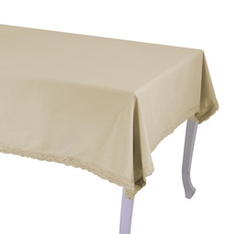 [S-V7910100000] Tovaglia Amelie Beige Rettangolare 140x180 cm