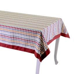 [S-V7919680000] Tovaglia rettangolare bordeaux London bordo cm5 - 140x240 cm