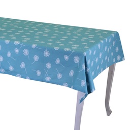[S-V7915060000] Tovaglia in tessuto blu petrolio rettangolare 140x180 cm