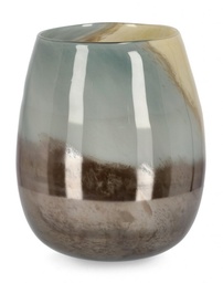 [S-B0200022] Vaso Mercury Bomb Vt Marrone H31,5