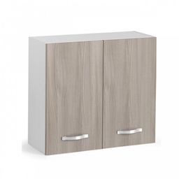 [S-A10440] Pensile a muro per cucina olmo 2 ante Cm 80x32xH 72