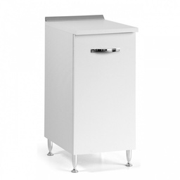 [S-A10450] Mobile per cucina  Bianco Frassinato 1 anta Cm 30x50xH 85