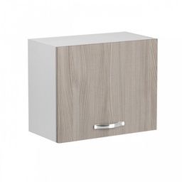 [S-A10439] Mobile Pensile a muro sopracappa olmo con anta da cucina Cm 60x32xh49