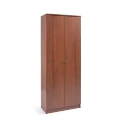 [S-A10135] Armadio scarpiera multiuso Noce Antico legno nobilitato 2 ante h182x71x38