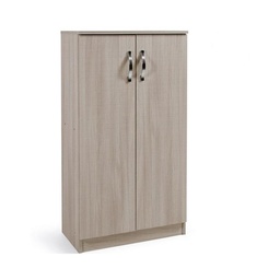 [S-A10547] Armadio scarpiera multiuso Olmo in legno nobilitato 2 ante h130x71x38 cm