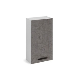 [S-A17625] Pensile per cucina grigio cemento 1 anta Cm 30x32xH 72