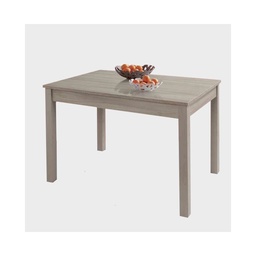 [S-A10053] Tavolo pranzo allungabile Olmo in legno nobilitato cm 80x120/160