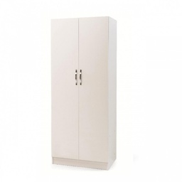 [S-A10115] Armadio componibile per camera da letto 2 ante Bianco Cm 90x60xH 180