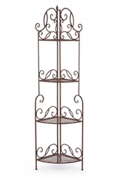 [SA-B0720430] Angoliera Pieghevole Melanie Marrone