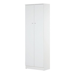 [SA-A16800BIK] Armadio Multiuso Due Ante Bianco 62x34x h182 cm