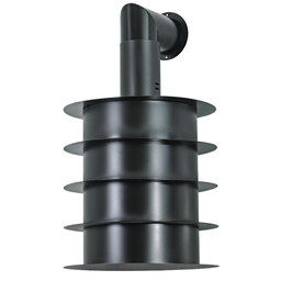 [SA-ART895370] Cappa aspirante in acciaio inox brunito Ø50 cm - URBAN STYLE SAT