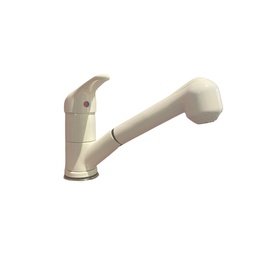 [SA-FZ84164] Miscelatore da cucina con doccetta estraibile bianco