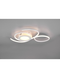 [SA-TRIO623410231] Plafoniera Design Moderno Led Dimmer Jive Bianco