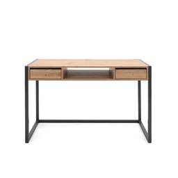 [SA-FZ90449] Scrivania moderna ufficio camera quercia con cassetti 120x60x75 cm