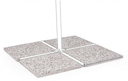 [SA-B0795045] Set4 Marmette Cemento Ghiaino 50x50 20Kg