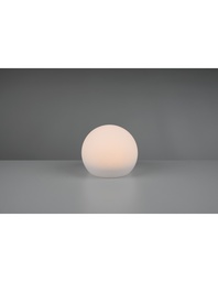 [SA-TRIOR55326101] Lampada da Giardino Sferica Melo LED RGBW Bianco Ø20 cm