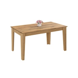 [99769] Tavolo rettangolare Ostin in rovere - Dimensioni: 130x75x75h cm