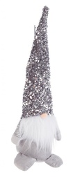 [SAM-B0934622] 6x Babbo Doddy Stand Grigio Glitter L - Samnite