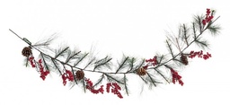 [SAM-B0932850] 6x Boa Vals Bacche Rosso C - Samnite